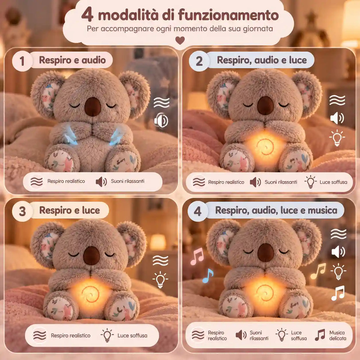 Milo Koala™ Il piccolo amico che resta accanto quando arriva la notte. 🌙
