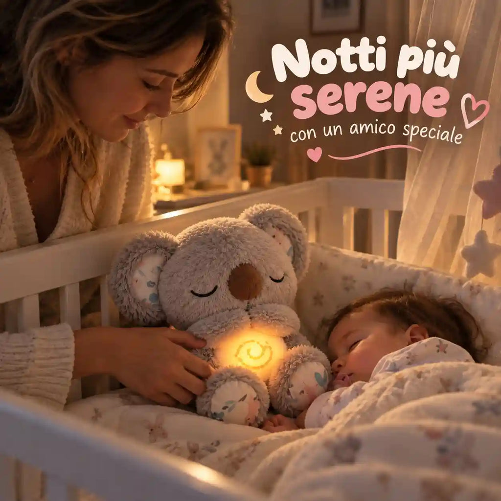 Milo Koala™ Il piccolo amico che resta accanto quando arriva la notte. 🌙
