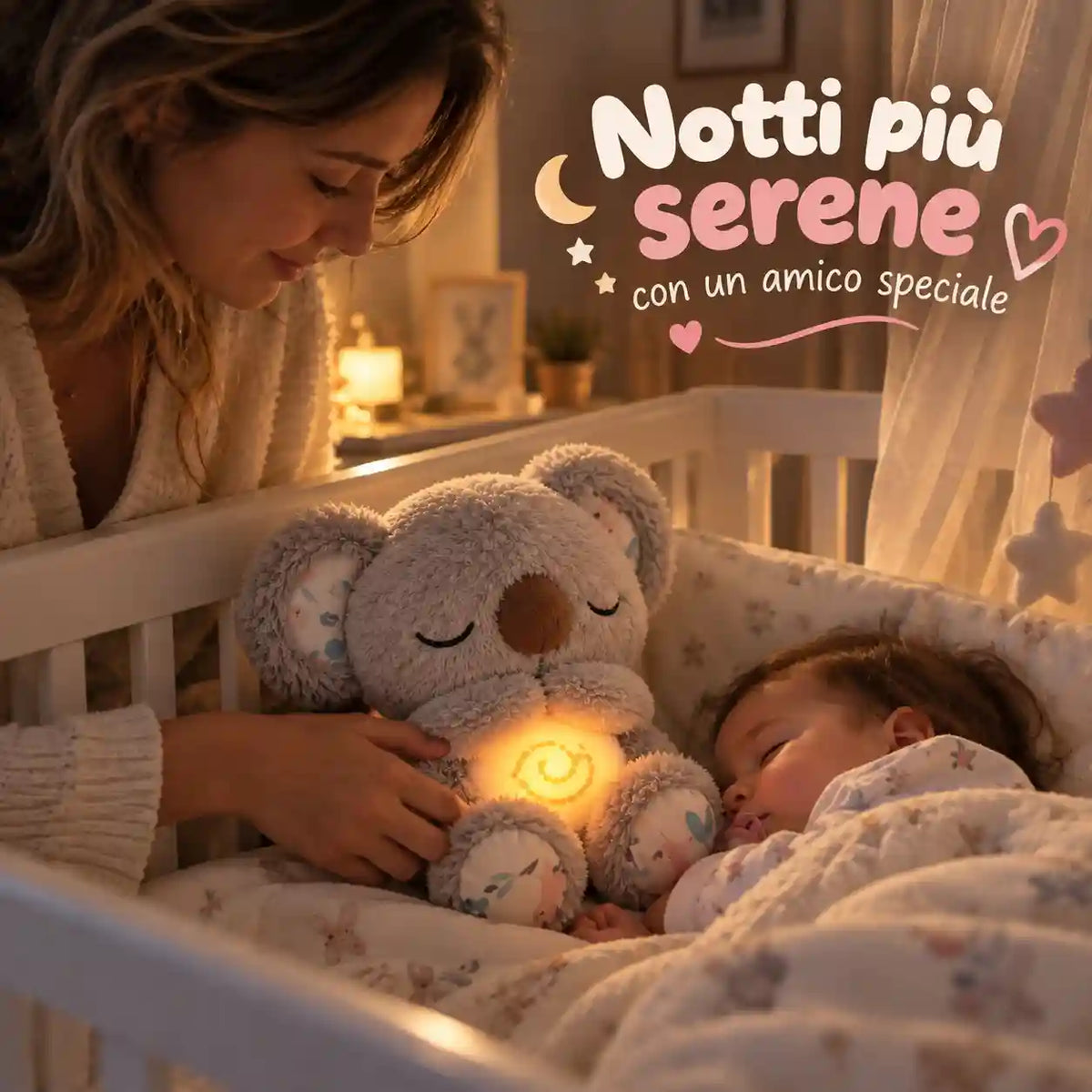 Milo Koala™ Il piccolo amico che resta accanto quando arriva la notte. 🌙